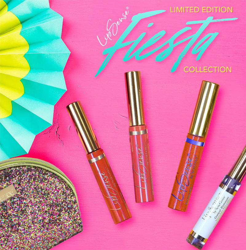 LipSense. Fiesta. Limited Edition Collection.