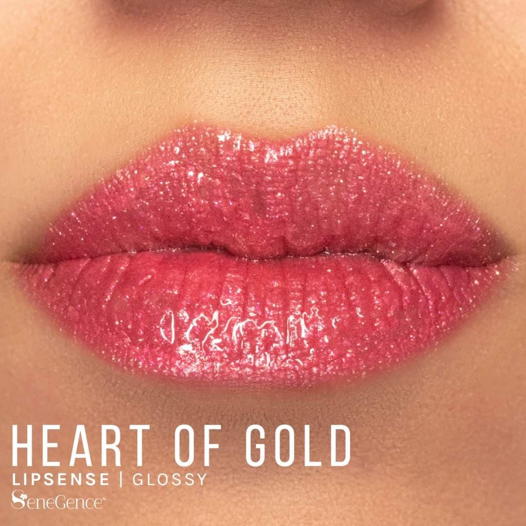 Heart of Gold. LipSense | Glossy. Senegence.
