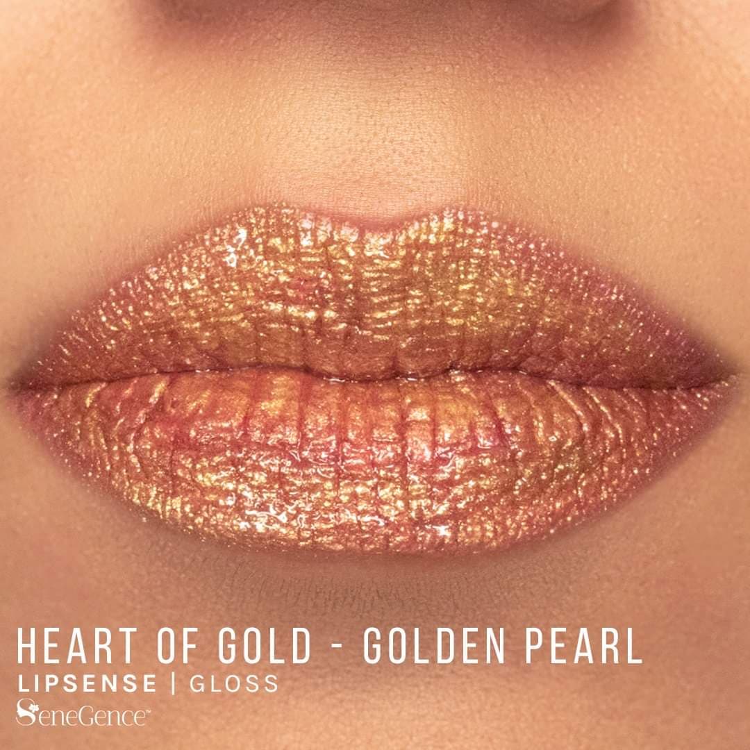 Heart of Gold - Golden Pearl. LipSense | Glossy. Senegence.