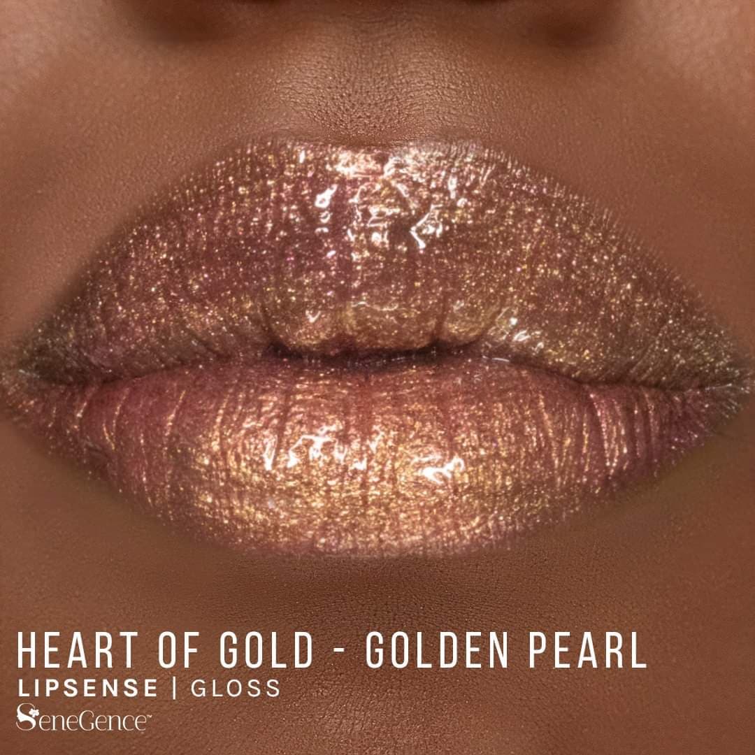 Heart of Gold - Golden Pearl. LipSense | Glossy. Senegence.