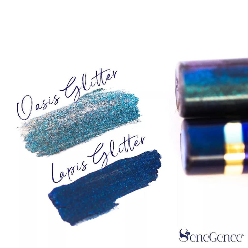 Oasis Glitter. Lapis Glitter.